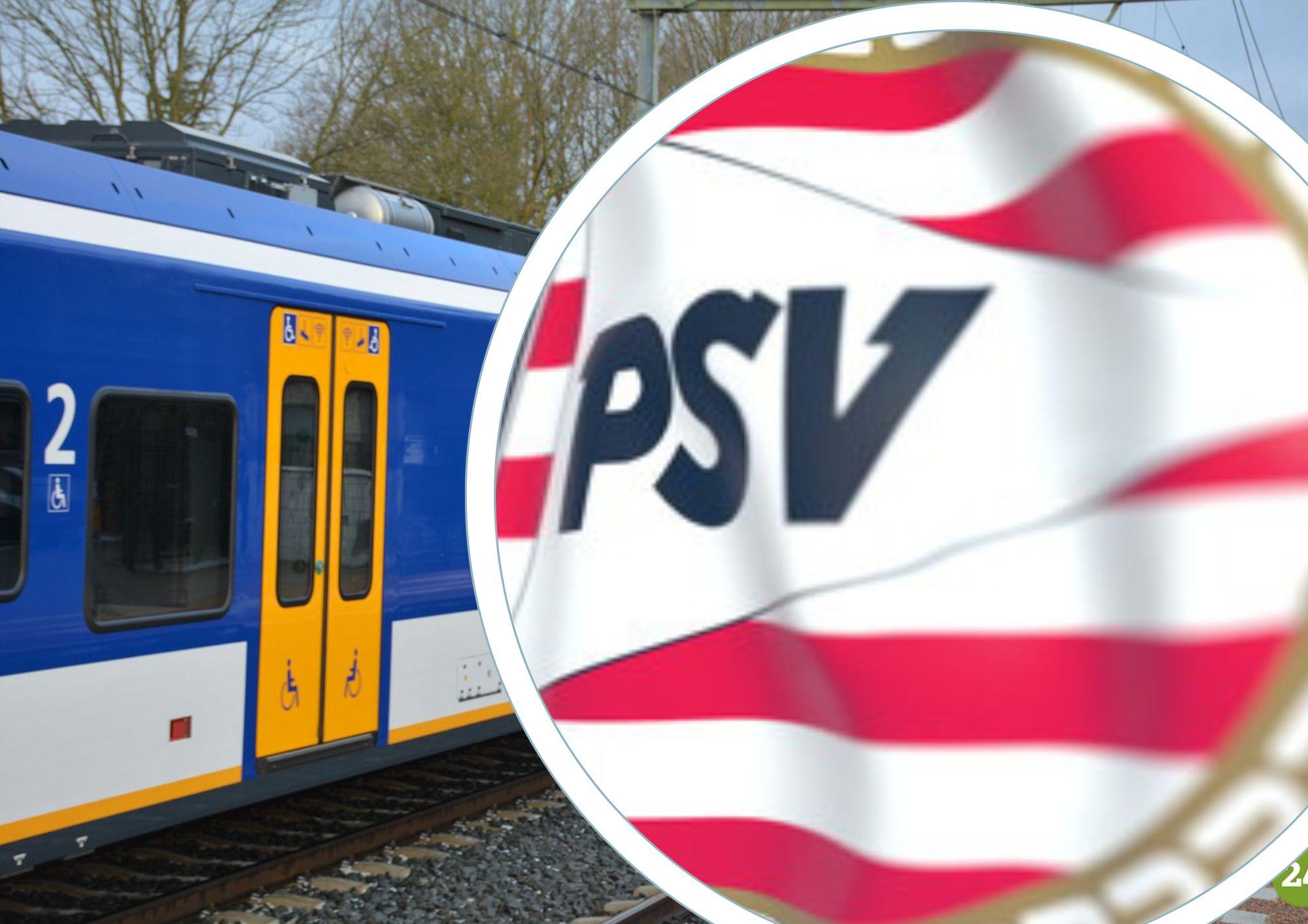NS zet extra treinen in voor PSV-huldiging