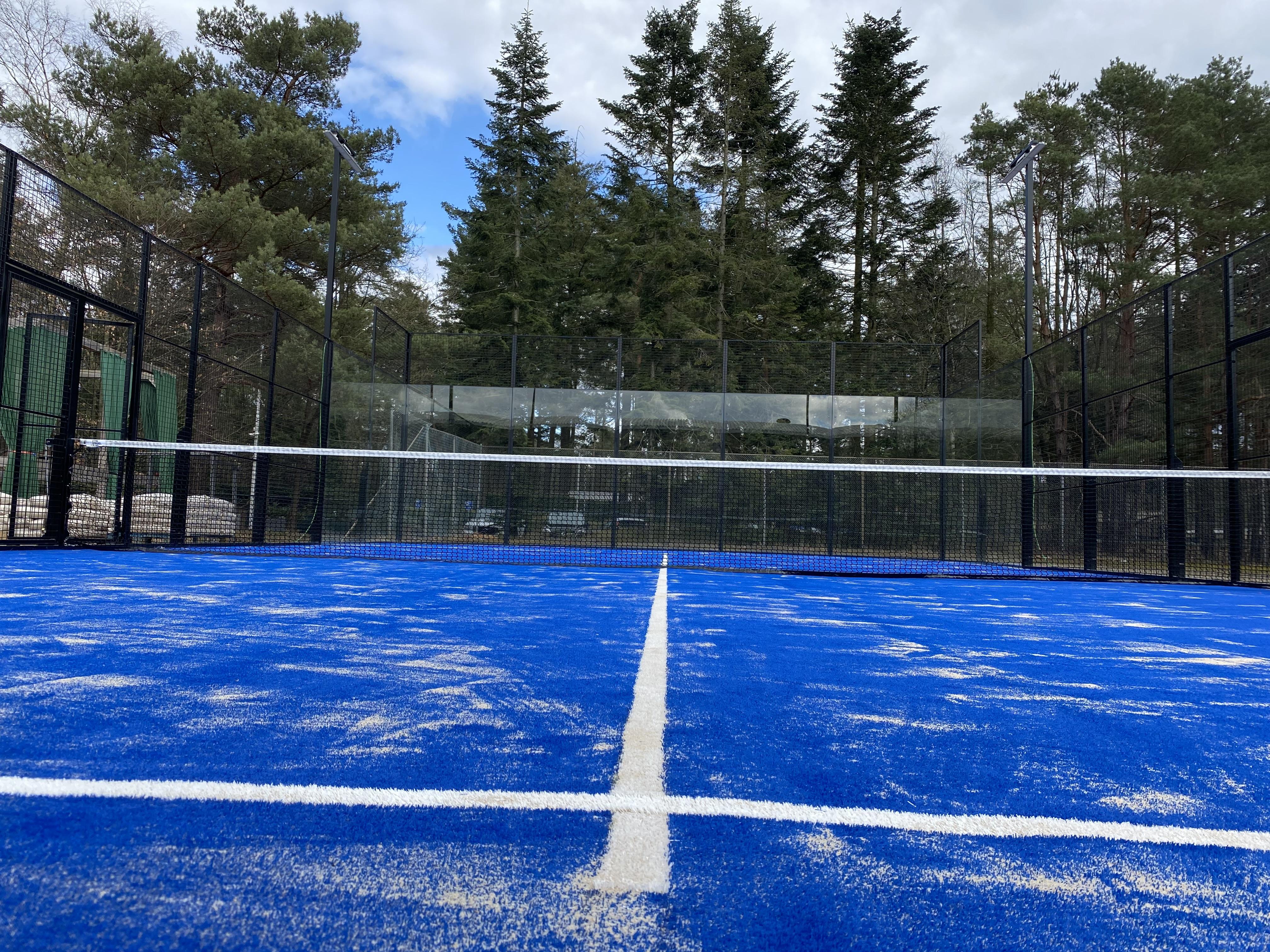 Nieuwe padelbaan op 't Wolfsven opent binnenkort
